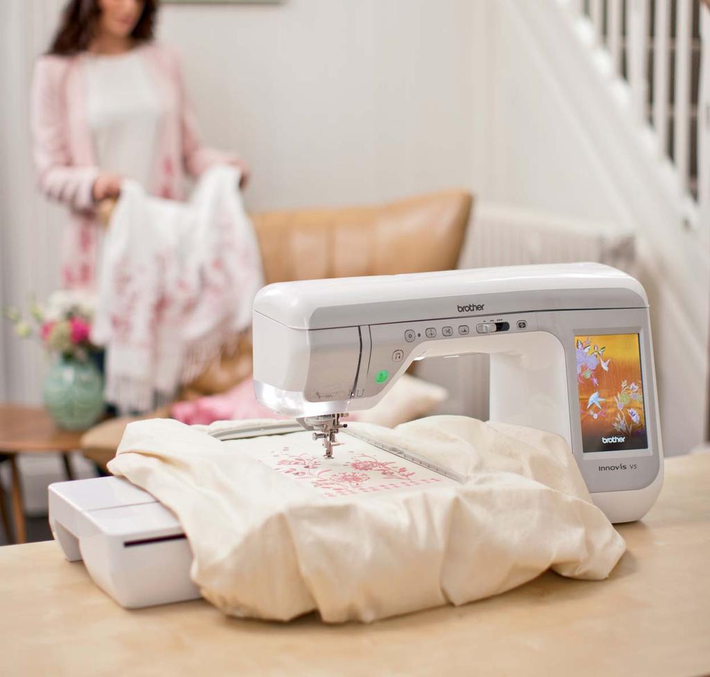 V5 V5 The high speed long arm sewing, quilting and embroidery machine, ideal for the creative enthusiast.