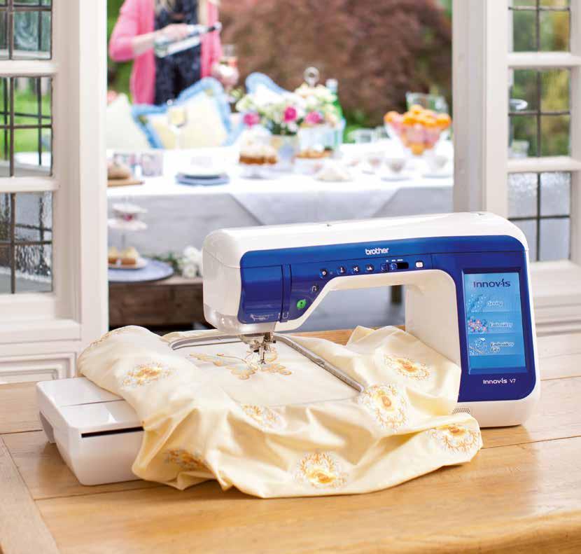 V7 V7 The new advanced long arm sewing quilting and embroidery machine, perfect for the sewing enthusiast.