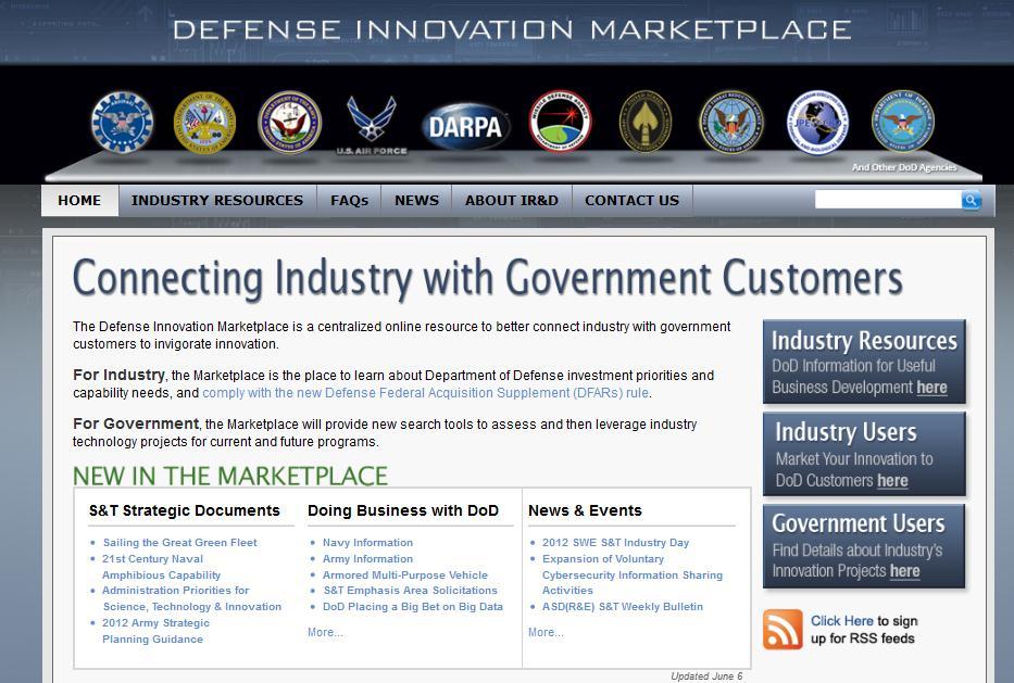 Defense Innovation Marketplace defenseinnovationmarketplace.