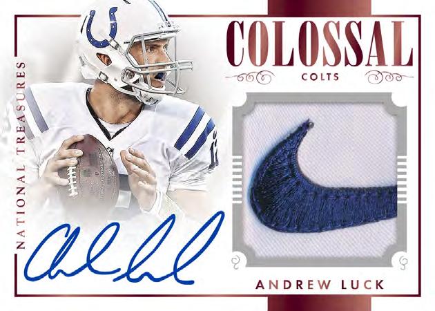 MORE ON-CARD SIGNATURES Look for more on-card autographs of current and past NFL stars.