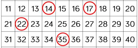 They need to know that they should compare the highest place value column first (tens), then move onto the ones if the tens are equal. Order the groups of cubes from smallest to largest.
