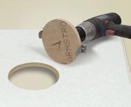 Quick Cutter Adjustable Hole Saw Adjustable saw cuts 2-1/2" 7" holes. Carbide coated blades for longer blade life. Cuts holes in drywall and ceiling tile.