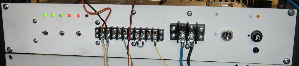 2014 redesign/updates: (Serial 4 and later) A logical and standard layout needed to be realized. This includes additional indicators such as 12v, 9.6v keyed 9.