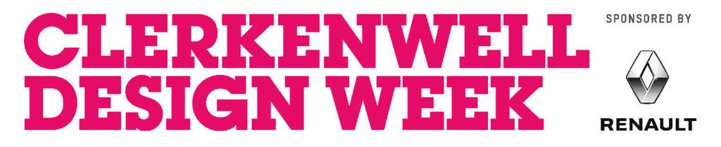 New Visual Identity 23 25 May 2017 Thursday 12 January 2017 Clerkenwell Design Week (CDW) has announced