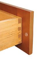 Simple undermount drawer glides 5/8 solid wood dovetail
