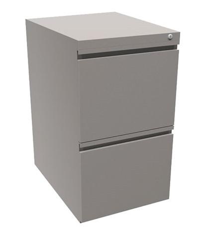 Standard black handles, silver available. 15.5 W x 22 D x 28.5 H. OFC-175 Full height pedestal, File/File drawers, Locks. Standard black handles, silver available.