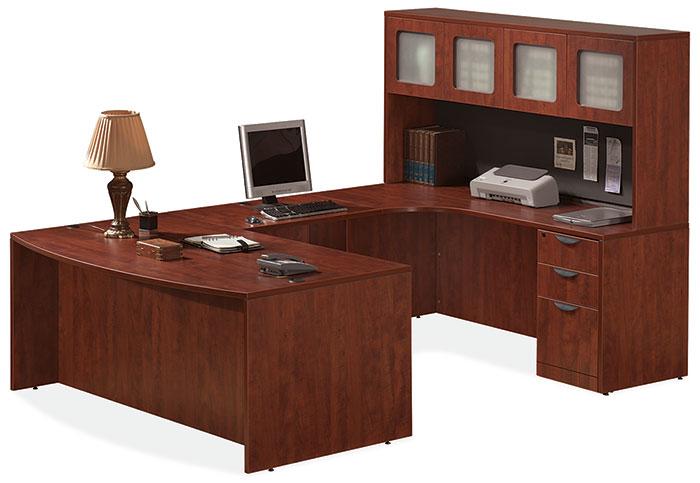 U SHAPED DESKS PAGE 9 Classic U shaped desks for maximum work surface space. Our modular furniture allows you to create the work space that you want and within the physical limitations of your space.