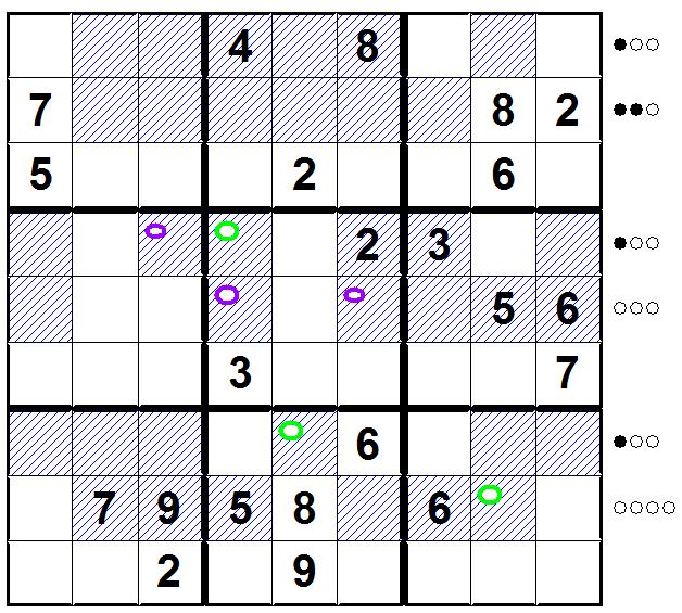 Sudoku1 by Nkh Sudoku1 Challenge 2013 Page 2 1 Twin MasterMind Fill in the 2 grids with digits from 1 to 9 so that each row, column and 3x3-box has exactly one of each digit.