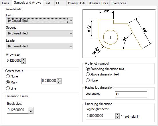 3.1.7.3.1 Dimension Jog Line The AutoCAD Dimension Jog Line is made up of two parallel lines and a cross line that forms two 40-degree angles.