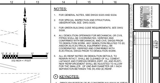 General Sheet Notes: Notes that apply only to the particular sheet on which they appear.