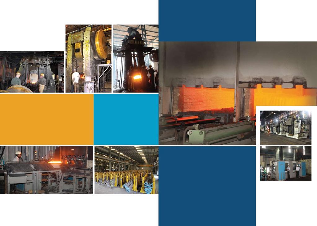 Forgings Heat Treatment Capabilities Normalising ISO Annealing Carburising Sealed Quenching Pressed Quenching Induction Hardening Hardening & Tempering RKFL has capacity to forge components upto 150
