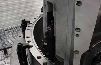 This gives RMC the capability to perform either external hobbing, gear-milling, or gashing to rough or finish quality levels for spur, helical, or double helical gears up to 78.