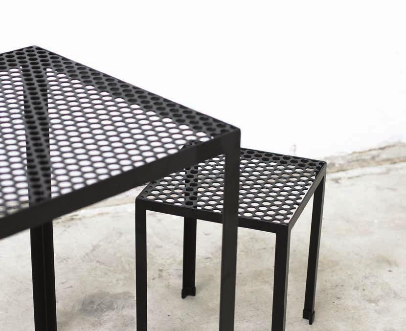 100% welded construction for added durability, this is a Cafe Table that will stand the test of time.