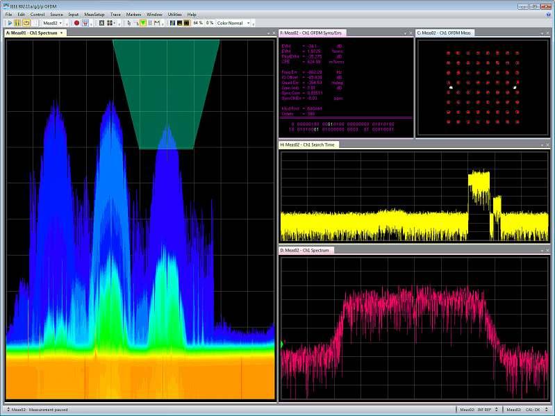 View multiple facets of complex signals simultaneously The 89600 VSA software graphical user interface (GUI) helps you see more and with greater clarity.