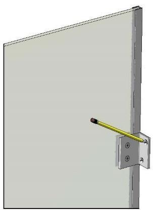 Trial fit panel D. Note the orientation and position of panel D, this can be 19 determined by the number & size of holes and any attached labels.