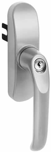 2.4. Handles with cylinder (CYL version) The high security system Chrono Safe must always be operated by cylinder locking handles n 30000-... CYL.