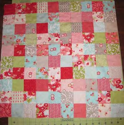 All quilted up!