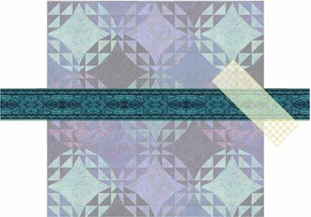 Adding Mitered Borders the Jinny Beyer Way Jinny Beyer s border prints are designed specifically with the quilter in mind.