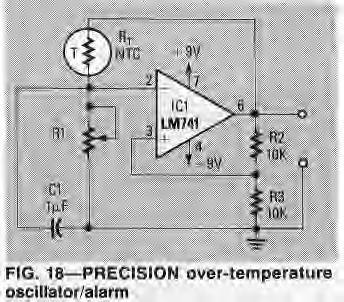 Notice that the operating frequency can be varied by altering either the R1 or Cl values, or by altering the R2-R3 ratios, which makes that circuit quite versatile.