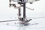 T-stitch* Basic sewing pattern Custom sewing patterns adding value to the product Users can store their original sewing patterns in the machine additionally.