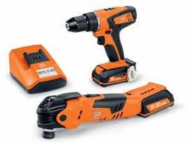 FEIN PROFESSIONAL PAIRINGS The ideal combination: FEIN cordless drill/driver. FEIN professional pairings are sets of tools which perfectly complement one another s area of use.