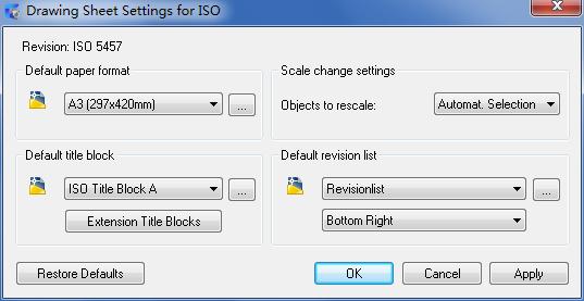 To Remove a Drawing Border from Paper Formats List The drafting standard keeps track of the names of the files selected for use as title blocks.