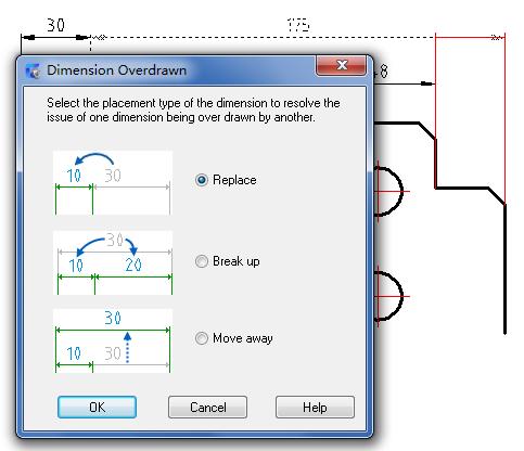 Dimension Edit Tool The dimension edit tool could quickly stretch, add or combine dimensions and inspect dimensions, as well help users edit dimensions accurately.