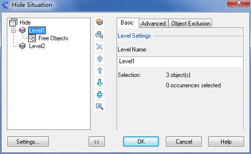 Opens the Hide Options dialog box and enables users to set defaults for GMSHIDE.