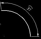 Arc Length Ribbon: Annotate tab Dimensions panel Arc Length Menu: Annotate Arc Length Keyboard command: GMPOWERDIM_ARC Creates arc length dimensions for arcs and arc segments on a polyline.