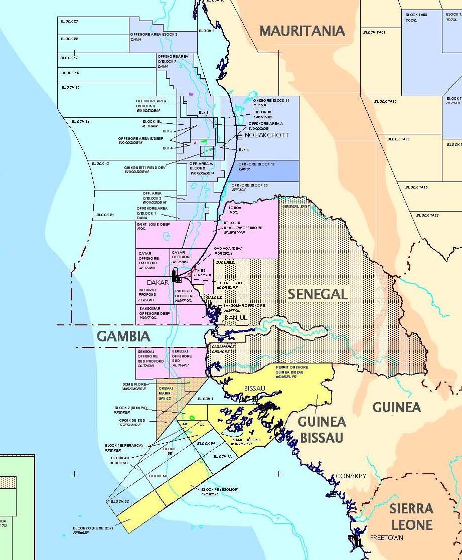 Looking back at 2006 Entire offshore Senegal licenced No oil exploration wells drilled offshore since early 1970 s New 3D seismic acquisition underway Chinguetti field producing 42,000 bopd