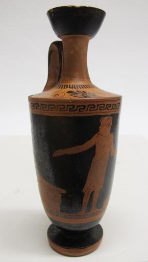 Oil Flask (Lekythos), 5th century BCE,