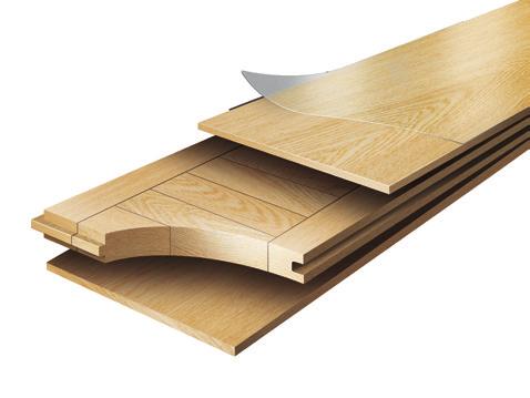 Individual boards are unique; no repeat pattern Resists cracking, splitting, and checking Radiant Heat Safe Unlike all other solid floors, SuperSolid floors are