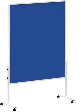 »VISUAL COMMUNICATION INFORMATION BOARDS Mobile Information Board MAULsolid Sturdy basic model with high stability Designed by MAUL Versatile: can be used as separation wall For mobile use: light to