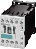 SIRIUS RT10 contactors, -pole,... 50 kw Selection and ordering data AC operation PU (UNIT, SET, M) = 1 = 1 unit = 41B RT101.-1AP04-MA0 RT101.-AP