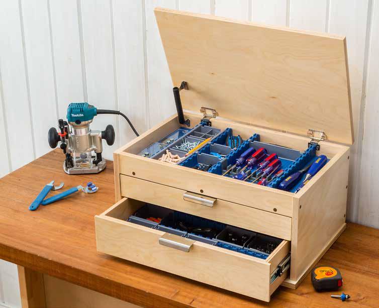 BUILD IT WITH ROCKLER PROJECT PLAN TOOL CHEST FEATURING ROCKLER S BUILD QUESTIONS? Go to www.rockler.