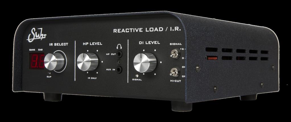 Thank you for purchasing the Suhr Reactive Load I.R. Please take the time to read this User Guide to get the most out of the Reactive Load I.R. The more you familiarize yourself with the features of this unit, the more you will enjoy its benefits and maximize its potential.