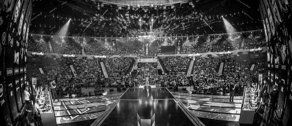 WE BUILD ESPORTS ECOSYSTEMS O&O SHOWCASE IEM KATOWICE CS:GO 2019 52M Video sessions during Champions Stage +80% vs. 2018 1M Peak during the Champions Stage +20% vs.