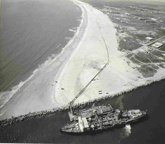 USACE Dredge Geothals, Cape May Inlet,