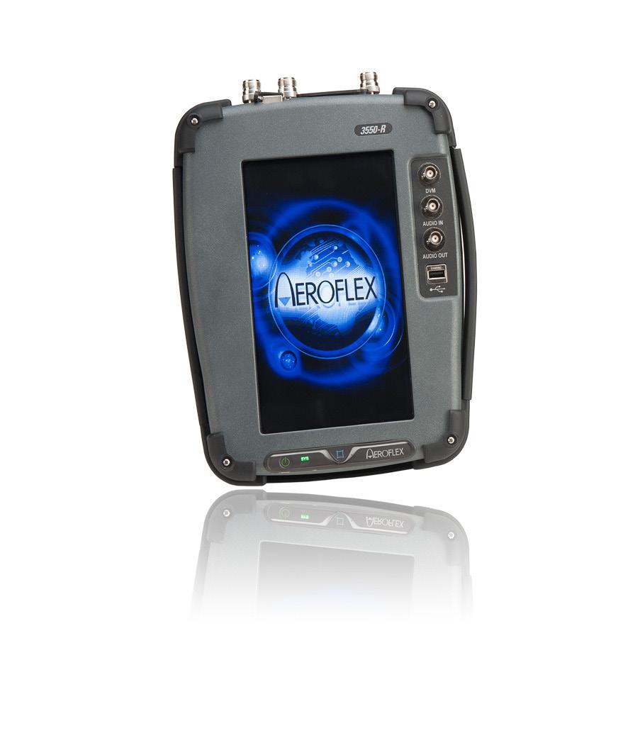 Product Brief VIAVI 3550R Touch-Screen Radio Test System VIAVI Solutions The complete portable, on site radio communication test system for analog and digital communication systems.