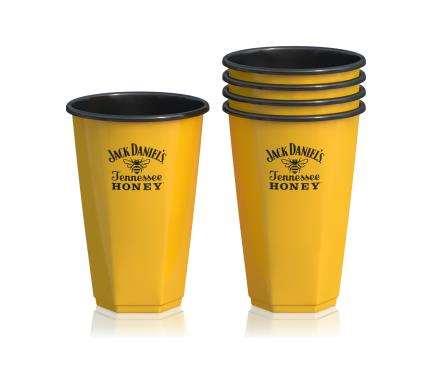 DRINKWARE JH203 Cup Plastic Honeycomb JH Price: 17,60 EUR/pack of 200 Unit: 20 pcs in