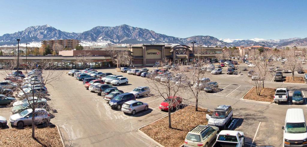 MEADOWS ON THE PARKWAY BOULDER, CO SIZE 37,882 square feet DEMOGRAPHICS 1 mile 3 mile 5 mile 16,123 78,265 126,183