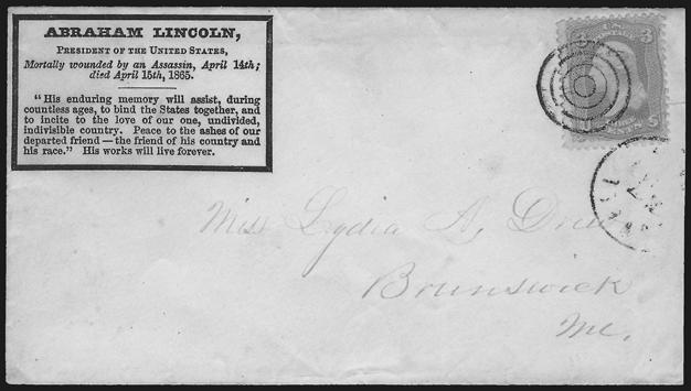 112 The Maine Genealogist [August Three other envelopes sent by soldiers from Maine are viewable on <http://phil gen.
