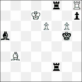 No.19. D.Gurgenidze (Georgia) 1/2 nd prize 1.Re5 Nxf6 2.Re6!Ne4 3.Rxc6 e2 4.Rxb6+ Ka4 5.Bxe2 Nc3+ 6.Kb2 Nxe2 7.Re6 Nd4 8.Re4+- Thematic try 2.Rxe3+? Ka4 3.Re6 Nd5 4.Rxc6 Nb4 5.Rc4 (5.Rxb6 Ka5 6.