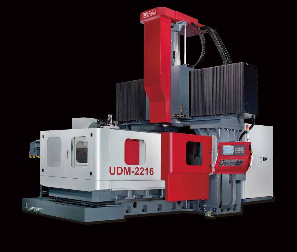 UDM series MODE IDENTIFICATION Double Column Machining Center X-axis Travel (x100) Y-axis Travel (x100) UDM SERIES (Two