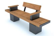 Colours choices Options Choose the bench lengths, material, finishes, accessories and installation type.