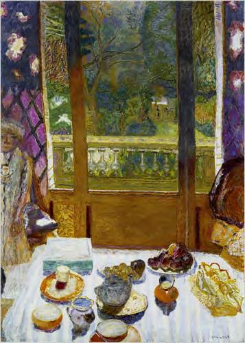 Pierre Bonnard. Dining Room Overlooking the Garden (The Breakfast Room), 1930-31. Museum of Modern Art, New York. I am trying to capture a similar sense of spirituality in my Integrative Project.