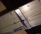 Hinge Angles) Clamp the Angles to the spar.