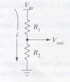 The voltage drop across R 2 is i*r 2 volts, and the voltage drop across R 1 is i*r 1 (just by simply using Ohm s Law).