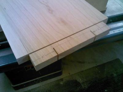 Cutting the Tenon Shoulders #1 #2 Step #6: Layout the tenons on the boards as
