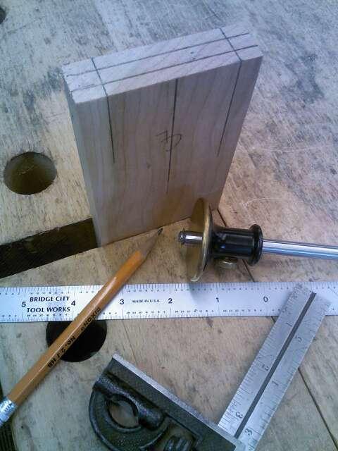 The loose tenons will be 3/8 thick, so you will need a 3/8 straight router bit.